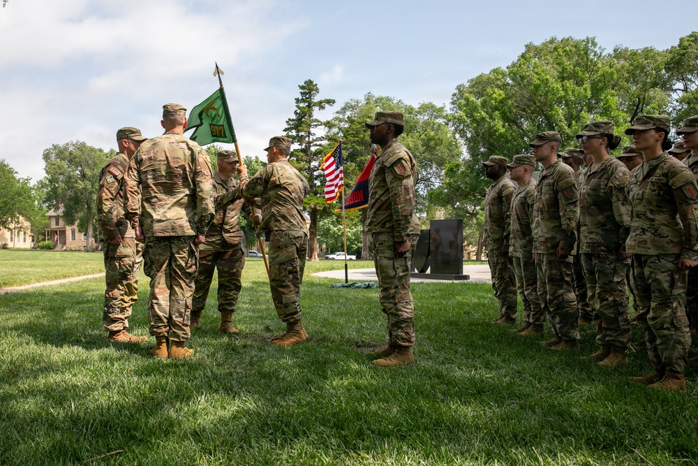 977th Military Police Company Change of Command on Fort Riley, Kan., May 18, 2026