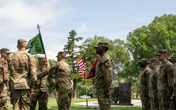 977th Military Police Company Change of Command on Fort Riley, Kan., May 18, 2026