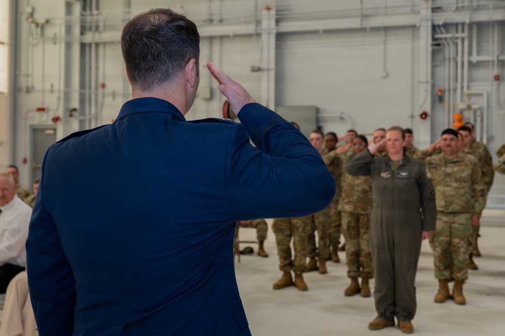 354th OSS Change of Command