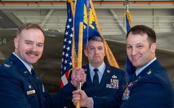 354th OSS Change of Command