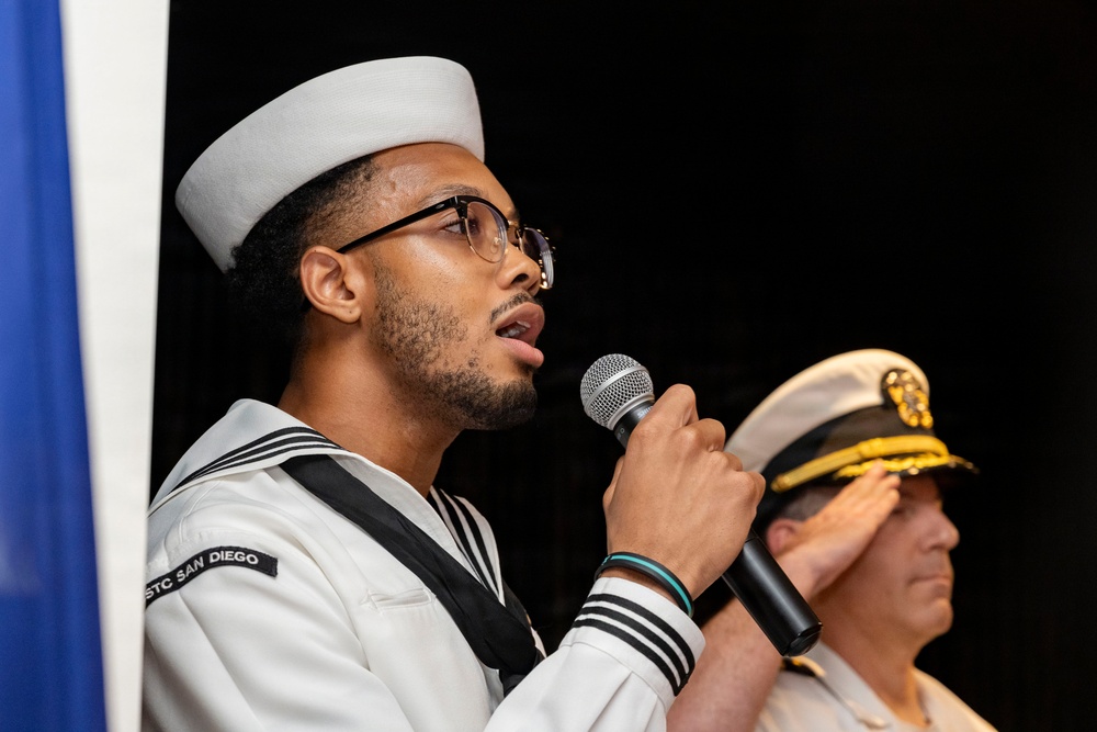 Navy Talent Acquisition Group Holds Commissioning Ceremony