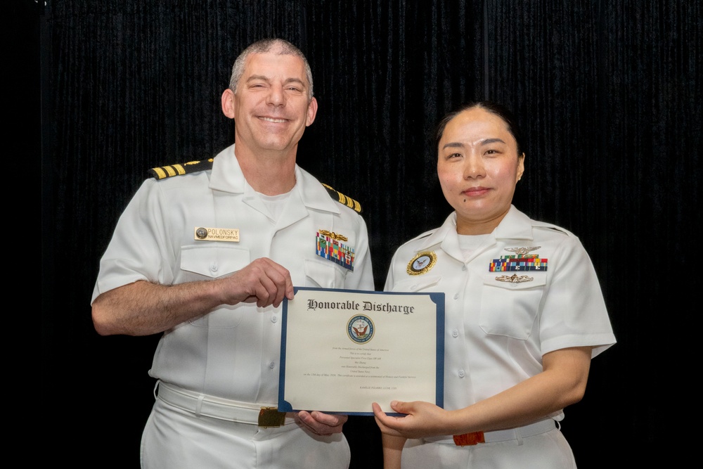 Navy Talent Acquisition Group Holds Commissioning Ceremony