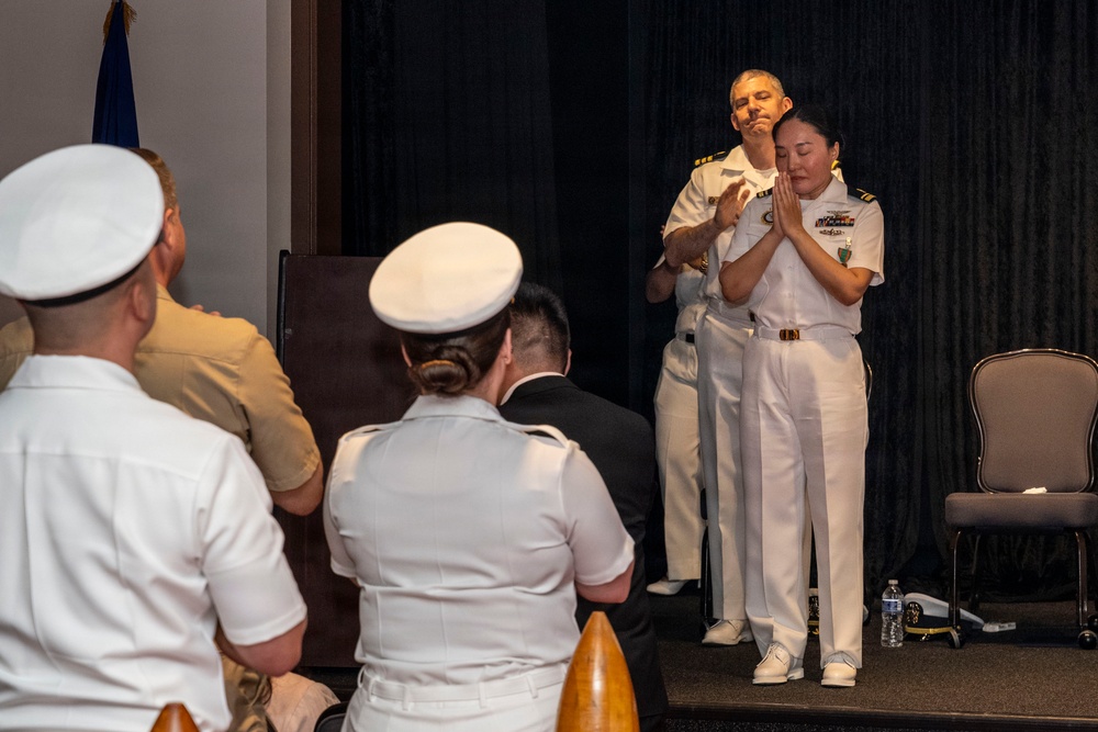 Navy Talent Acquisition Group Holds Commissioning Ceremony