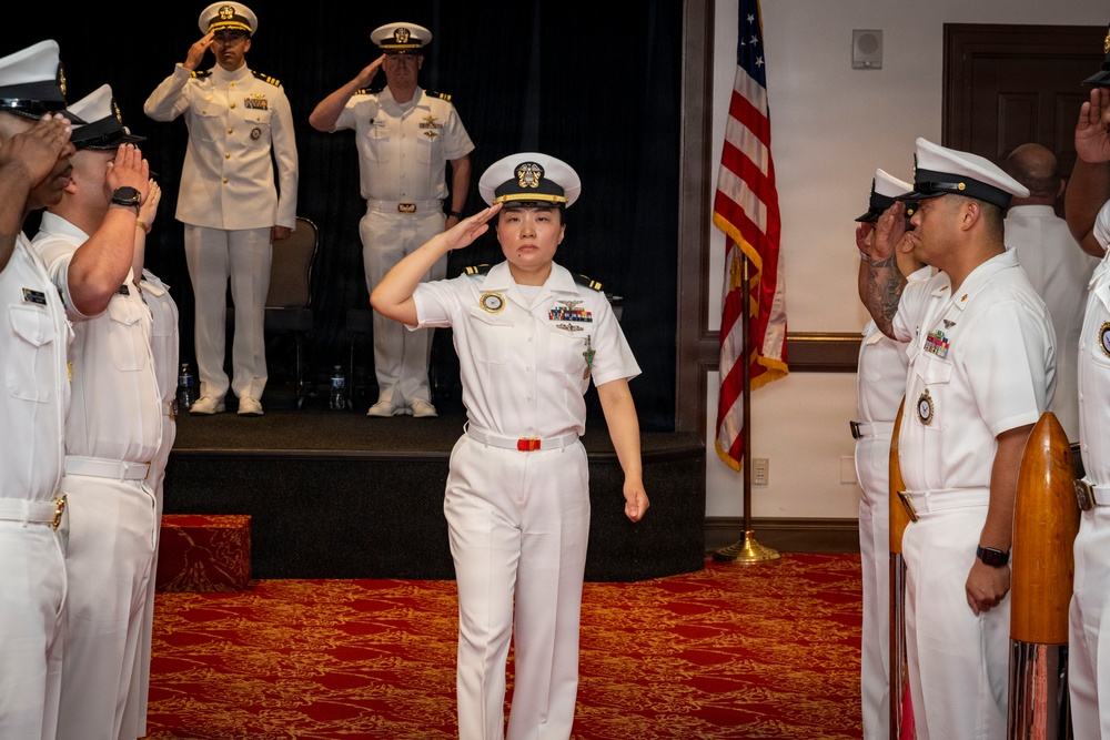 Navy Talent Acquisition Group Holds Commissioning Ceremony