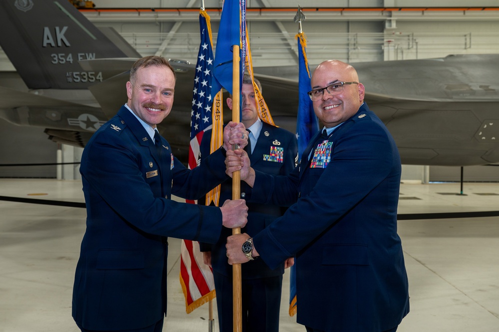 354th OSS Change of Command