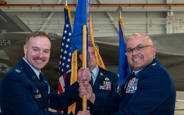 354th OSS Change of Command