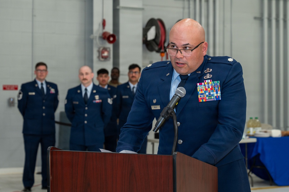 354th OSS Change of Command