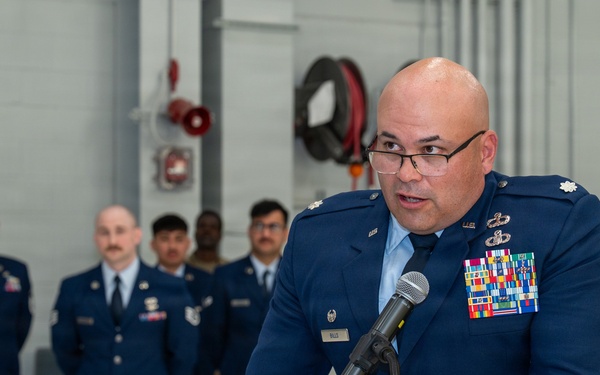 354th OSS Change of Command