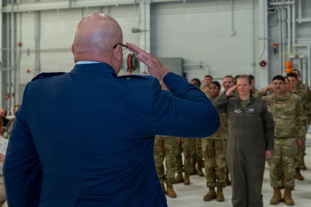 354th OSS Change of Command