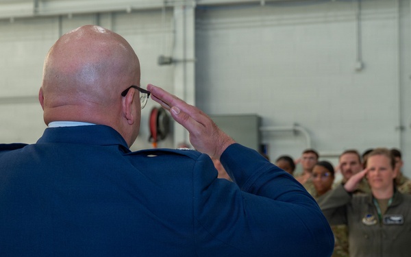 354th OSS Change of Command