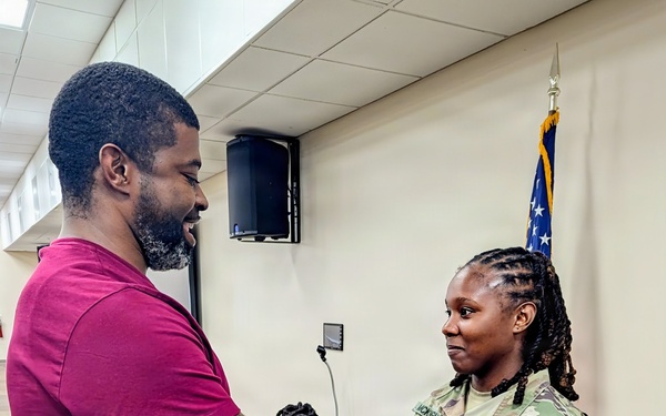 184th Expeditionary Sustainment Command, MSARNG, Promotion Ceremony of CW3 LaShondra McKnight