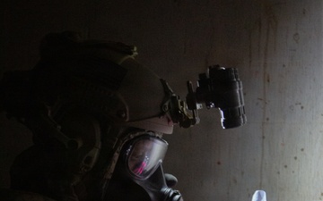 Through the Dark and the Hazard: Green Berets Execute Nighttime CBRN Training