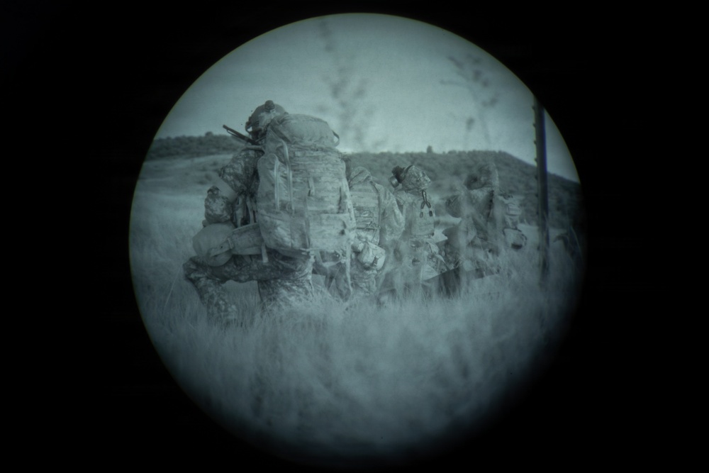 Through the Dark and the Hazard: Green Berets Execute Nighttime CBRN Training