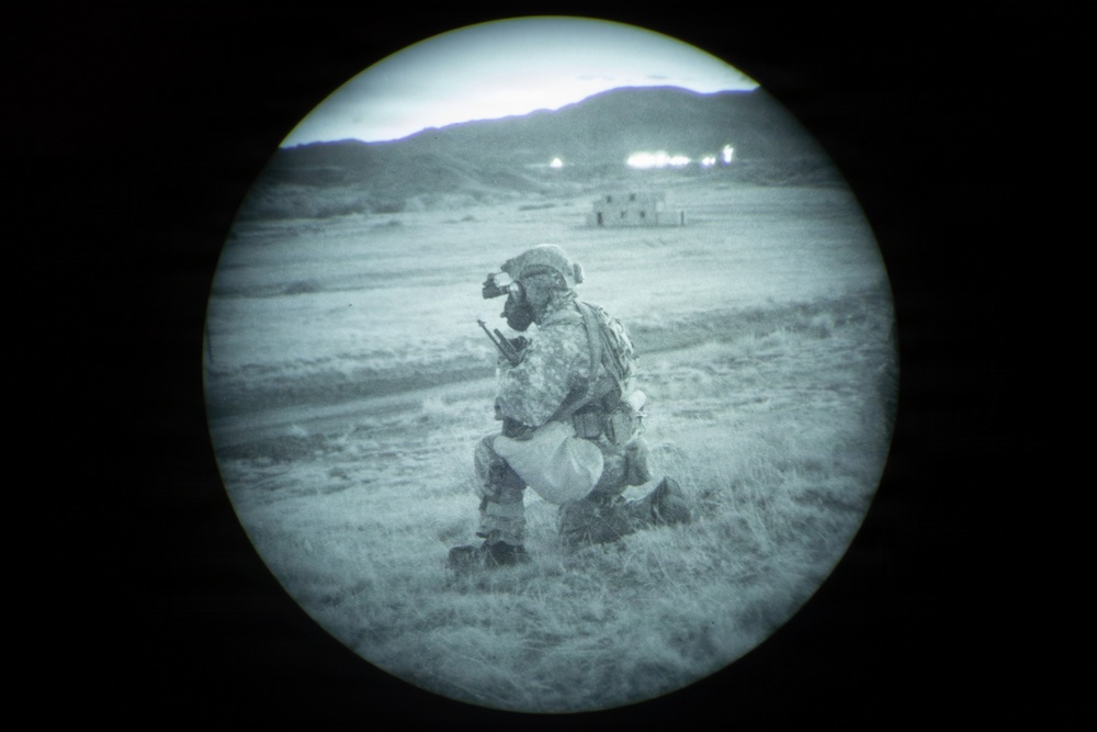 Through the Dark and the Hazard: Green Berets Execute Nighttime CBRN Training