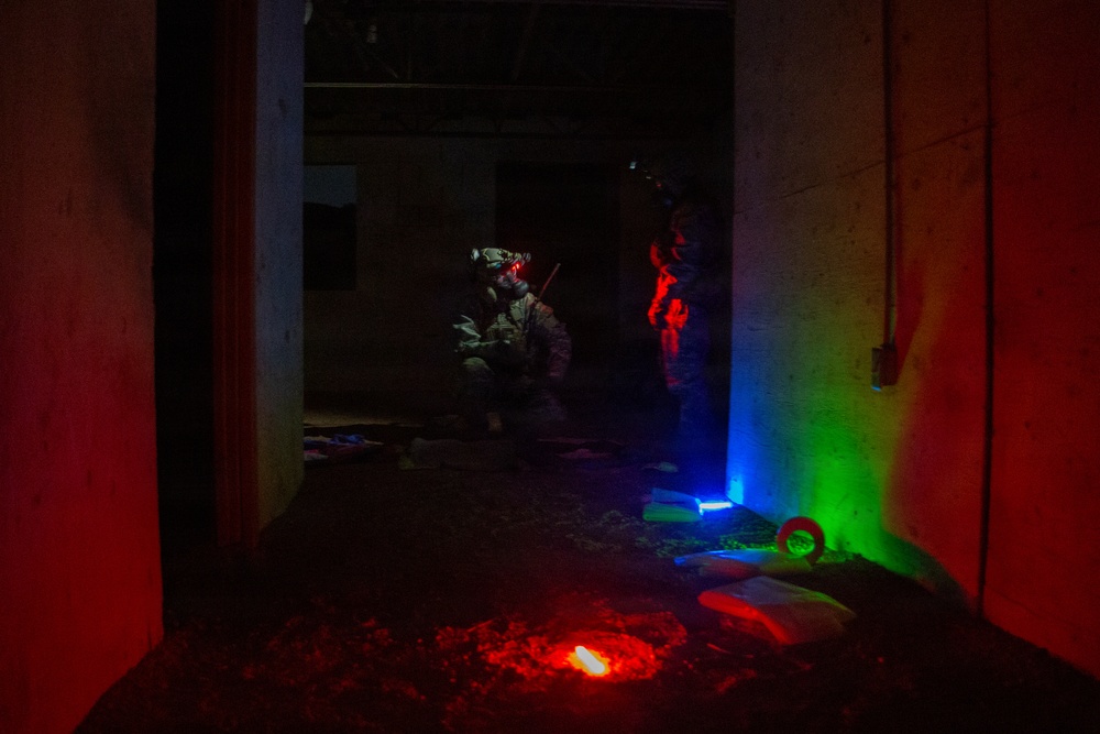Through the Dark and the Hazard: Green Berets Execute Nighttime CBRN Training