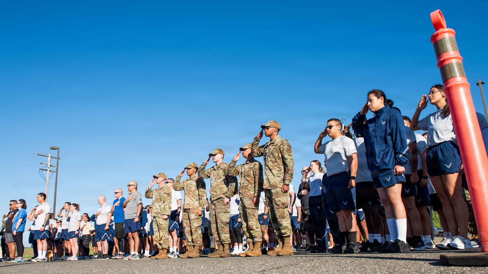 Airmen participate in 13th Annual Port Dawg Memorial Run