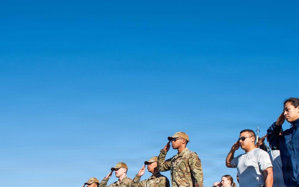 Airmen participate in 13th Annual Port Dawg Memorial Run