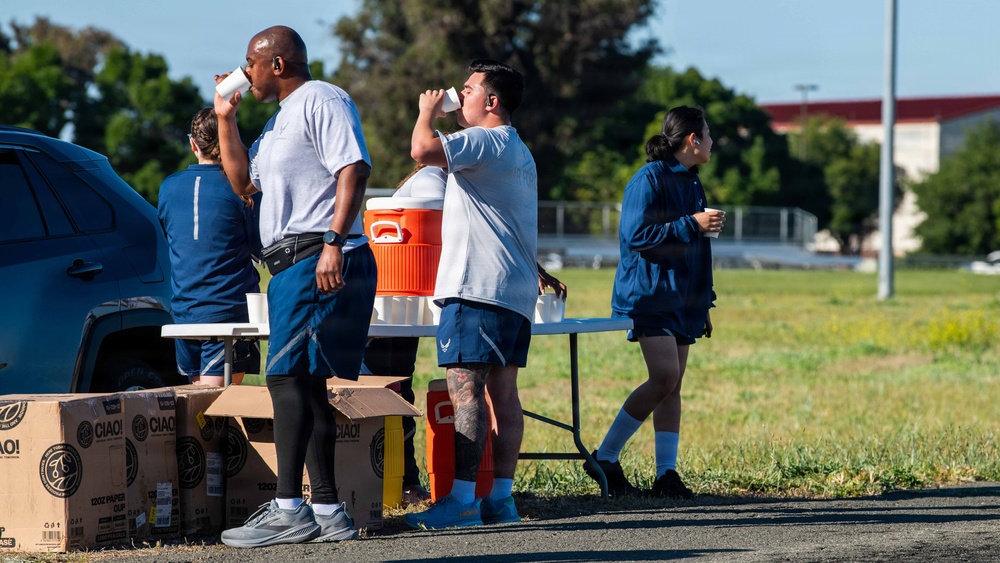 Airmen participate in 13th Annual Port Dawg Memorial Run