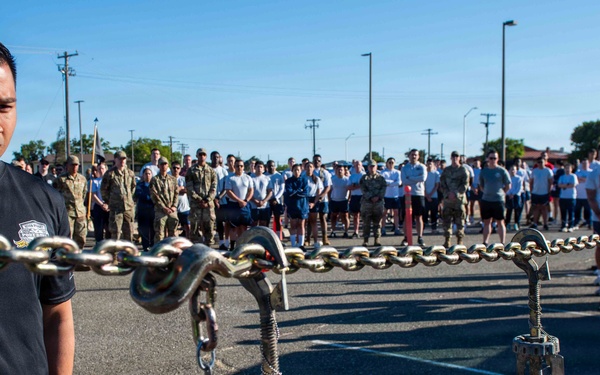 Airmen participate in 13th Annual Port Dawg Memorial Run