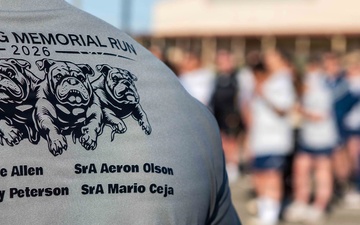 Airmen participate in 13th Annual Port Dawg Memorial Run