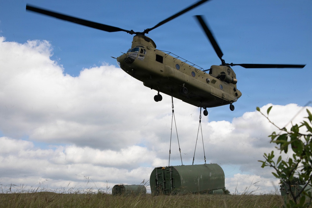 Operation Hood Strike: Sling Load Operations