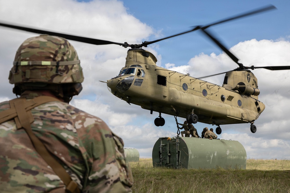 Operation Hood Strike: Sling Load Operations