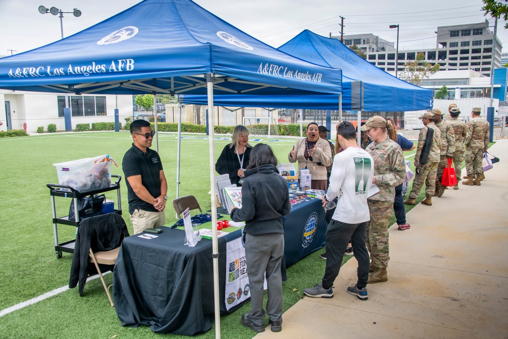 LAAFB Participates in Military Fitness Expo