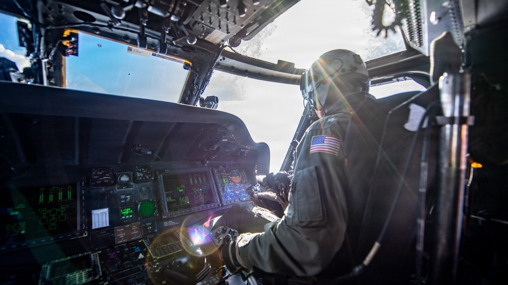 CSG-11 Commander Pilots Sea Hawk
