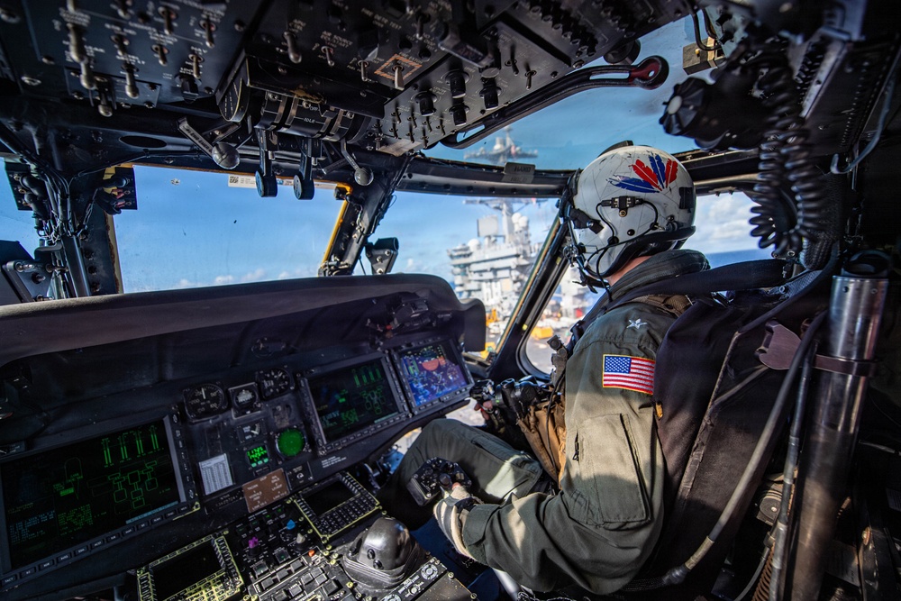 CSG-11 Commander Pilots Sea Hawk