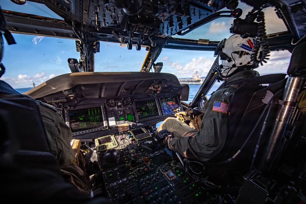 CSG-11 Commander Pilots Sea Hawk