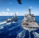 Nimitz Conducts a Dual Replenishment-at-sea