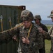 3rd Landing Support Battalion Marines Conduct Airborne, Air Delivery, and Night Operation Training on Ie Shima, Okinawa