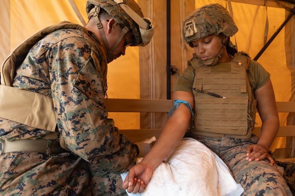 Walking Blood Bank: 3rd Medical Battalion Corpsman Games MCBH