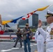 Adm. Thomas Reenlists Sailors Aboard USS Cleveland (LCS 31)