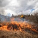 Alaska Air National Guard, Air Force, and State of Alaska Division of Forestry and Fire Protection firefighters team up during controlled burns