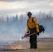 Alaska Air National Guard, Air Force, and State of Alaska Division of Forestry and Fire Protection firefighters team up during controlled burns