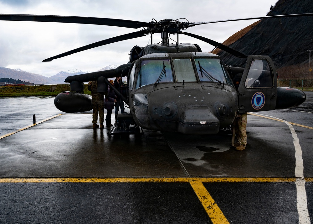 Kodiak Arctic Care 2026 partners with 168th General Aviation Support Battalion to provide personnel and supplies