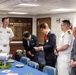 USS Howard (DDG 83) hosts local dignitaries at Shimoda, Japan during 87th annual Black Ship Festival