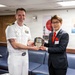 USS Howard (DDG 83) hosts local dignitaries at Shimoda, Japan during 87th annual Black Ship Festival