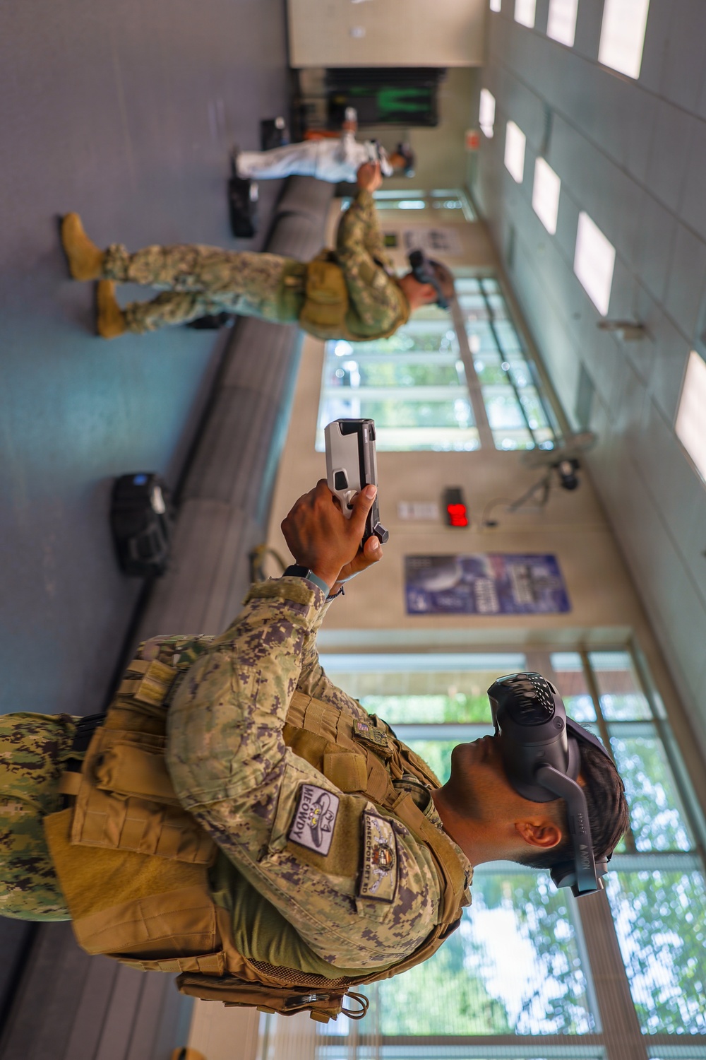 Charlotte Navy Week Sailors participate in CMPD training events