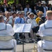 U.S. 7th Fleet Band performs at Gyokusenji Temple in Shimoda, Japan during 87th annual Black Ship Festival