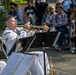 U.S. 7th Fleet Band performs at Gyokusenji Temple in Shimoda, Japan during 87th annual Black Ship Festival