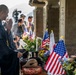 U.S. Navy commanding officers participate in a memorial service for Americans interred at Gyokusenji Temple in Shimoda, Japan during 87th annual Black Ship Festival