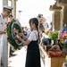 U.S. Navy commanding officers participate in a memorial service for Americans interred at Gyokusenji Temple in Shimoda, Japan during 87th annual Black Ship Festival