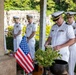 U.S. Navy commanding officers participate in a memorial service for Americans interred at Gyokusenji Temple in Shimoda, Japan during 87th annual Black Ship Festival