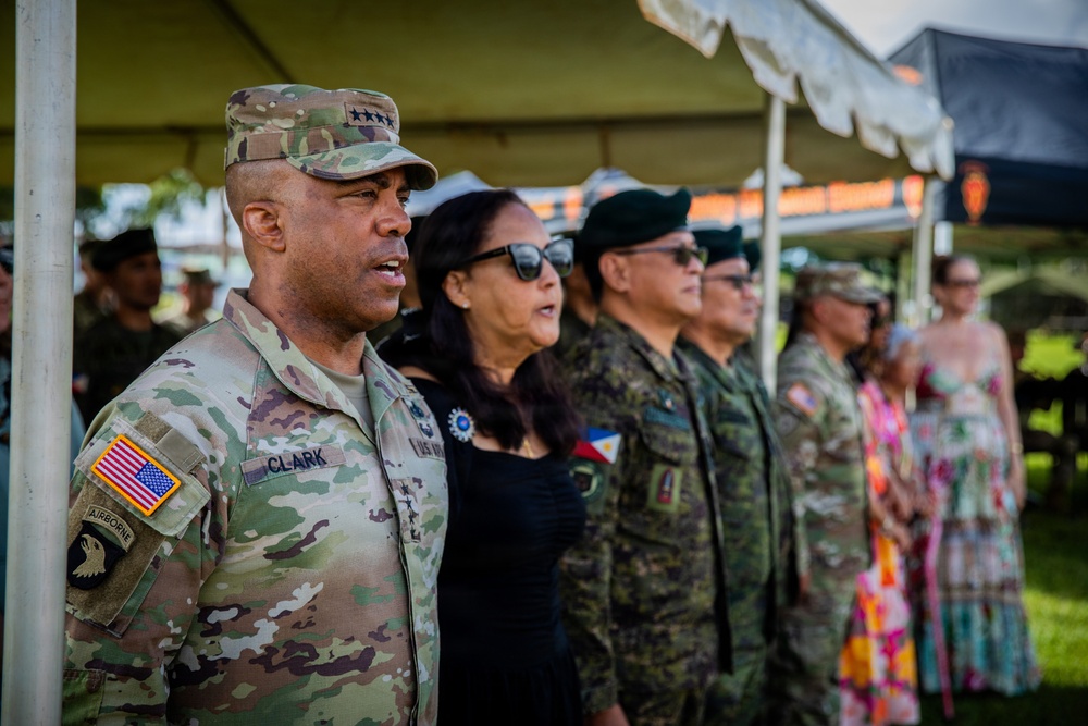 U.S. and Philippine Army leaders highlight the enduring Indo-Pacific partnership during Tropic Lightning honors ceremony