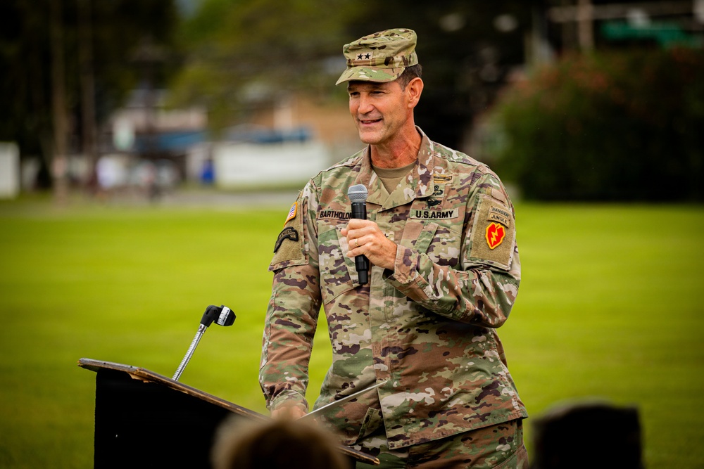 U.S. and Philippine Army leaders highlight the enduring Indo-Pacific partnership during Tropic Lightning honors ceremony