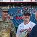 Staff Sgt. Andrew Wolfe Throws First Pitch at Washington Nationals National Guard Appreciation Game