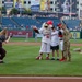 Staff Sgt. Andrew Wolfe Throws First Pitch at Washington Nationals National Guard Appreciation Game