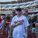 Staff Sgt. Andrew Wolfe Throws First Pitch at Washington Nationals National Guard Appreciation Game